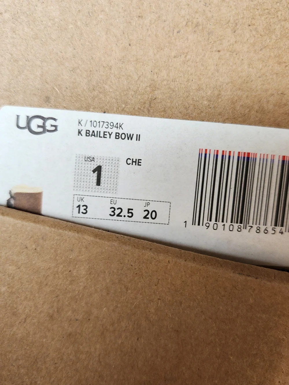 UGG new box